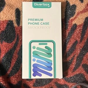 Premium Shockproof Phone Case - Green and Blue